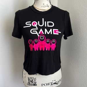 Squid Game Long Crop top look